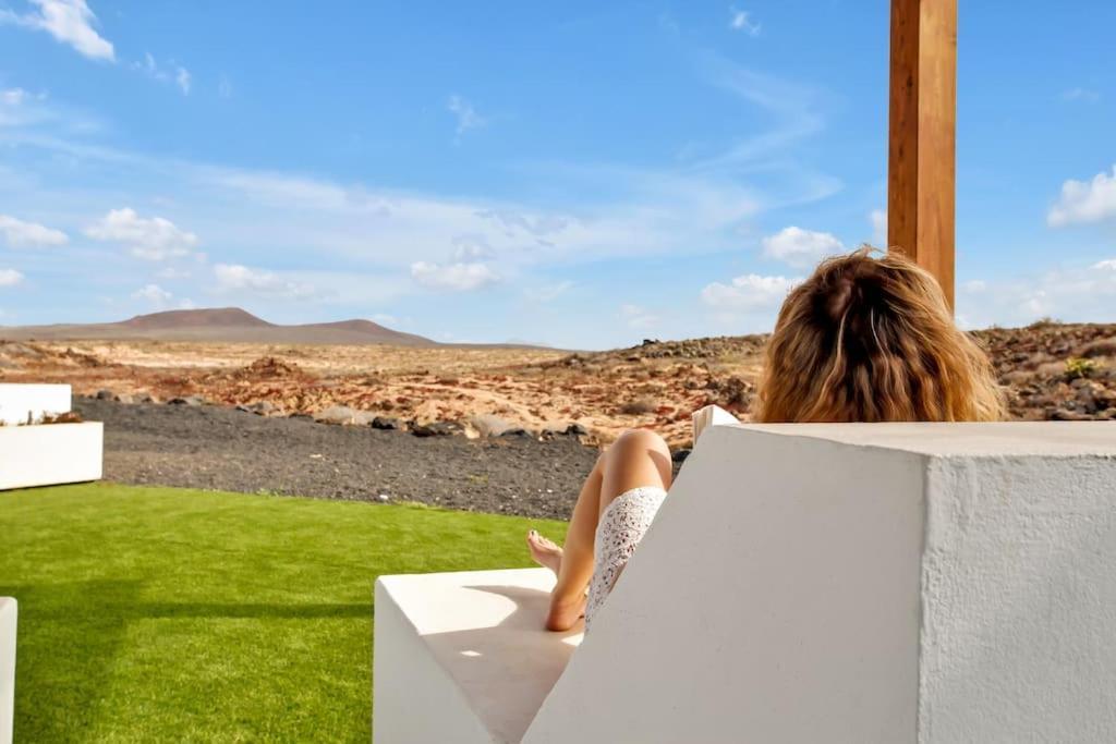Villa Fenix - Oasis In Natural Reserve Lajares Exteriör bild